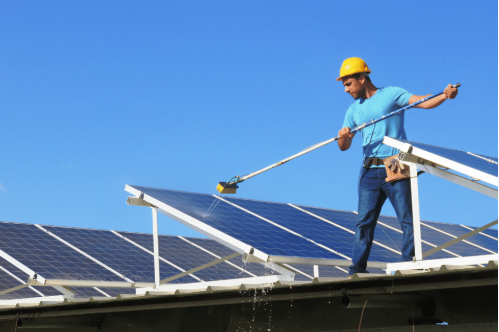 Solar Panel Cleaning in San Diego CA